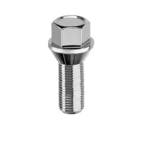 BOLT HEx17 M14x1.25x50 CONE 60° GALV.