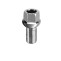 BOLT HEx17 HOLLOW/H. M14x1.5x27 BALL/S. R13 GALV.